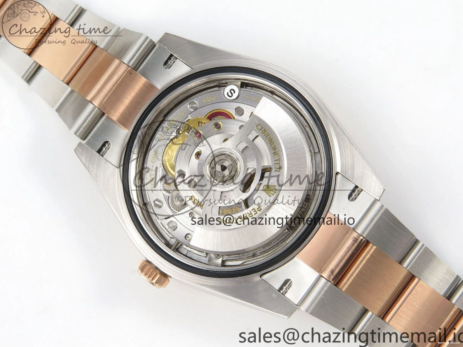 0127 Sporty DateJust 41 126331 SS RG ARF 1:1 Best Edition RG Stick Dial on Oyster Bracelet SH3235 (Weighted) 197